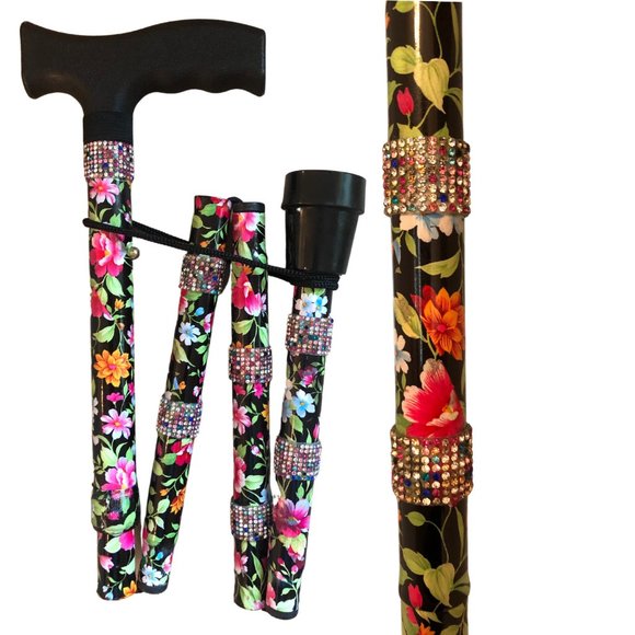 Mosaic Floral Diamond Cane - Picture 3 of 7